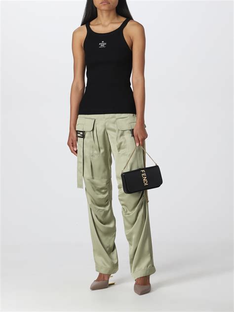 fendi satin pants|fendi pantsuit.